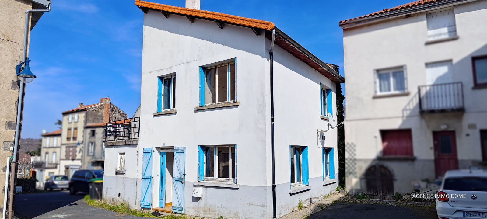 Maison de bourg, 77,25 m² habitables, terrasse